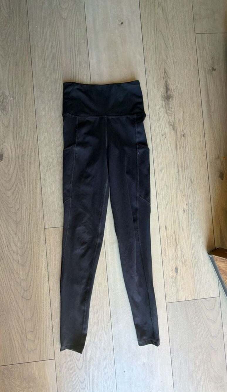 American Eagle The Everything Pocket Legging Black Athletic‎ Pants XS